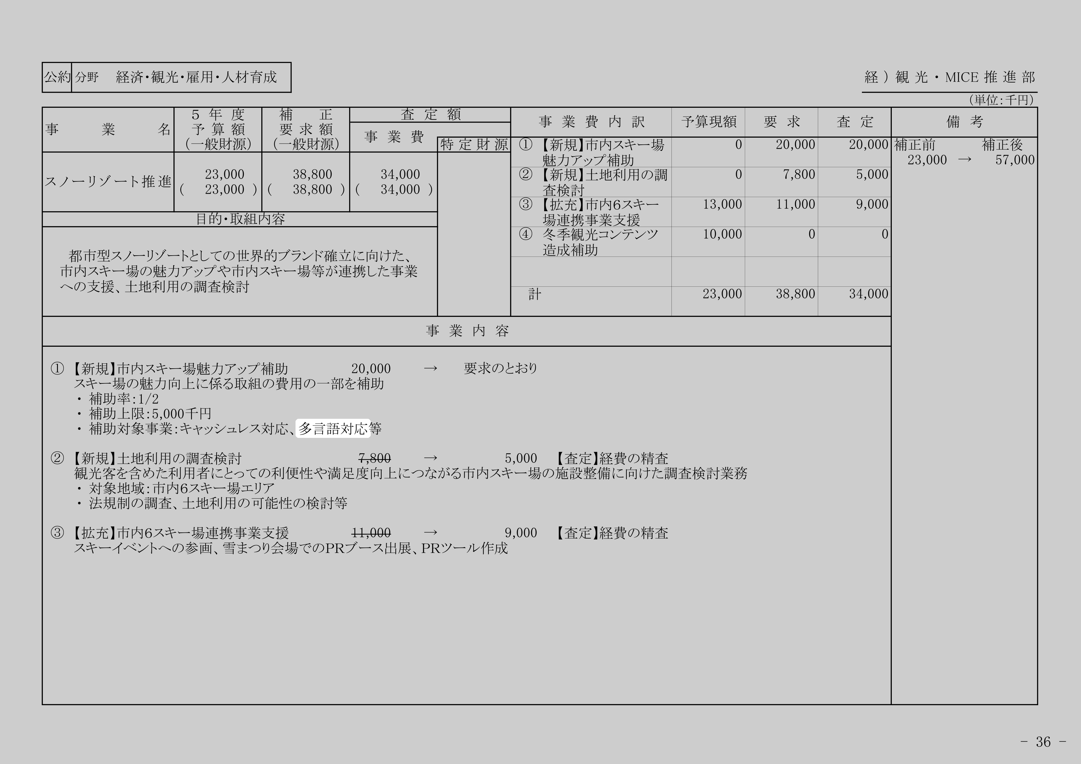 市内スキー場魅力アップ補助のスクリーンショット